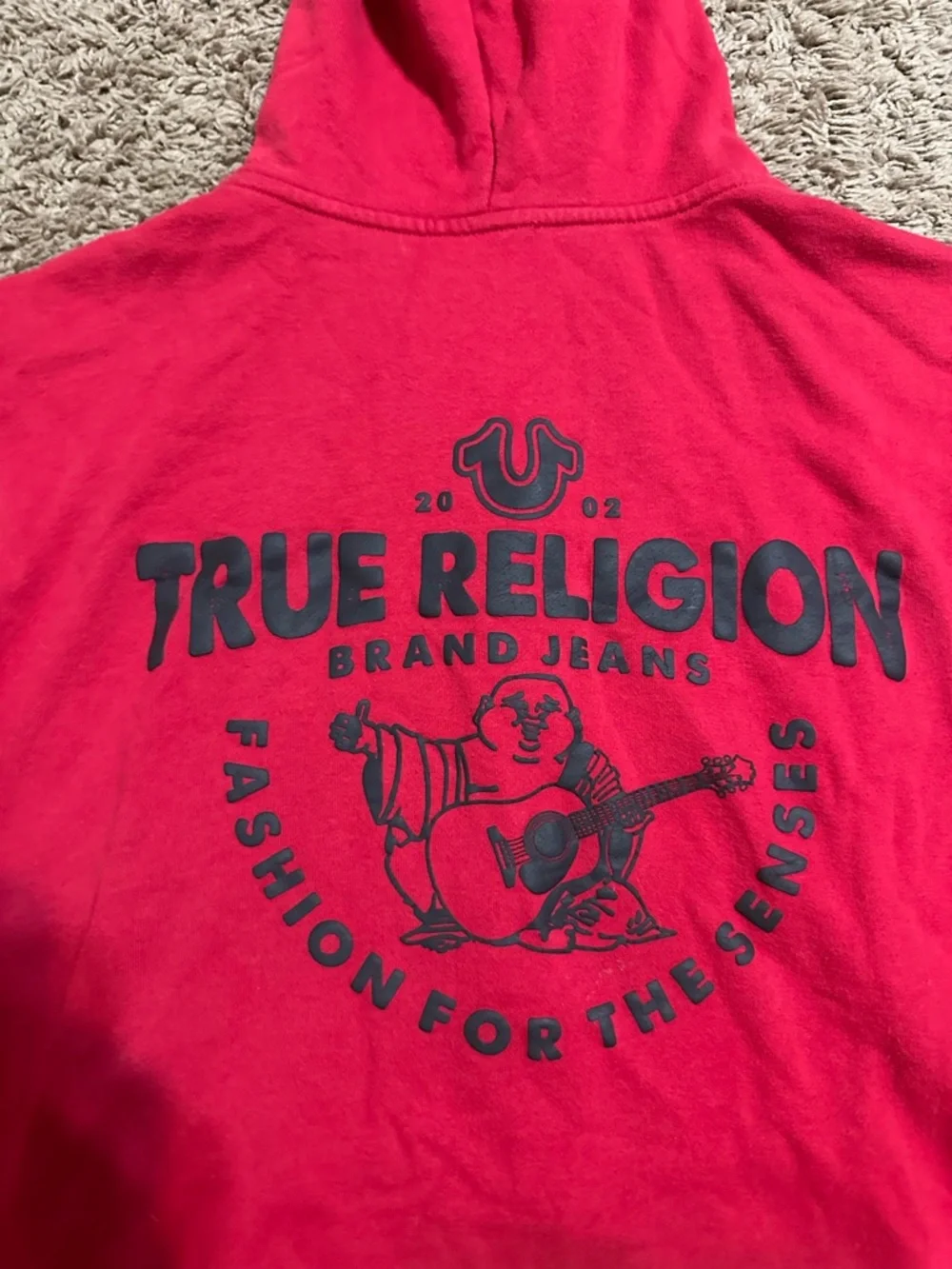 Vintage True Religion Red “triple red” 00s size xl